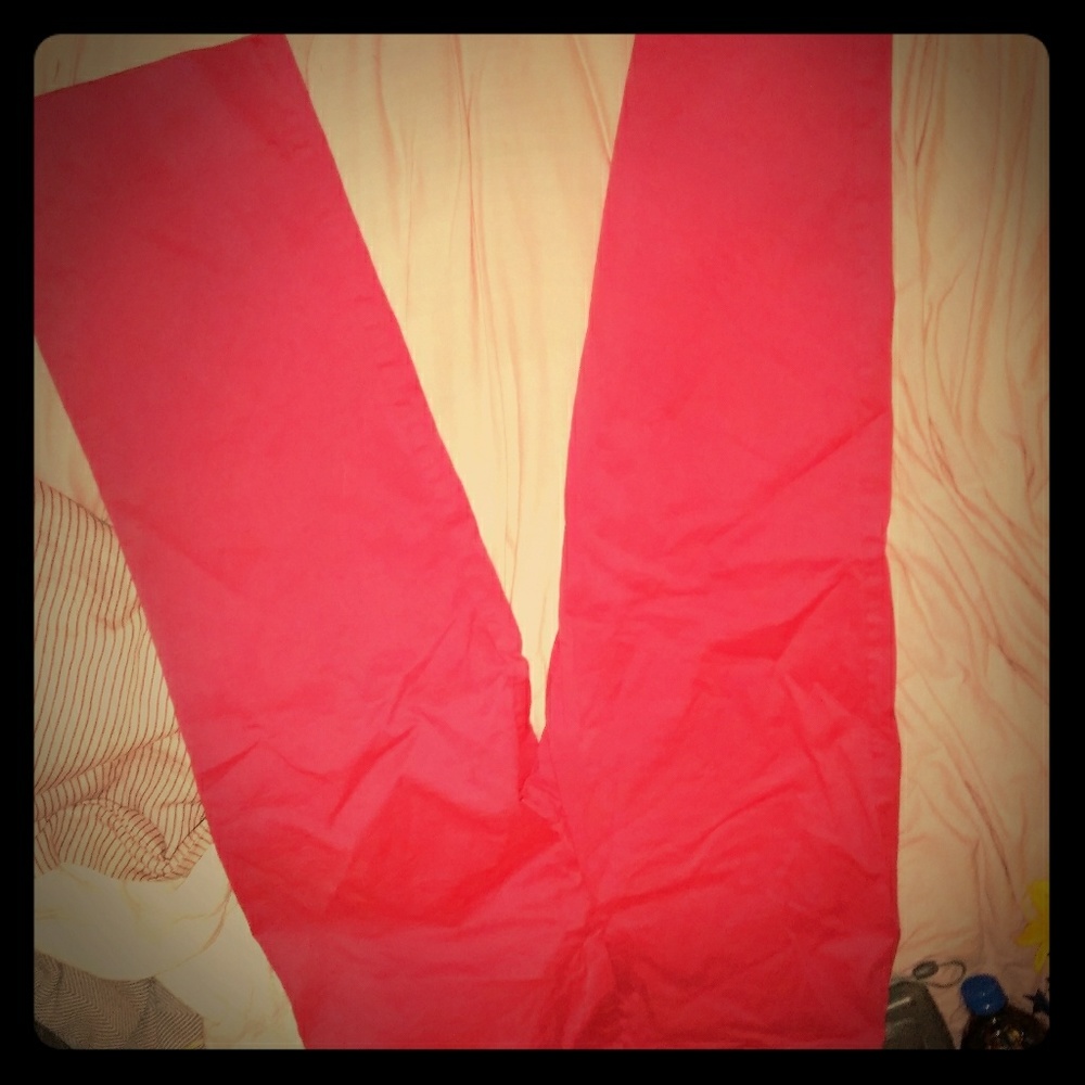 Fuschia ankle pants